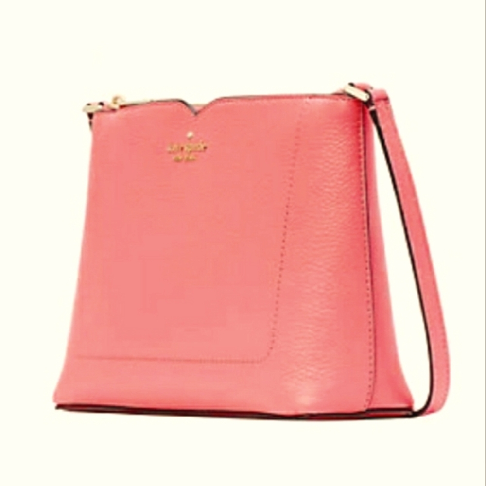 NWT KATE SPADE ♠️ NEW YORK HARLOW CROSSBODY BAG 🥰🥰BRIGHT BLUSH (652)